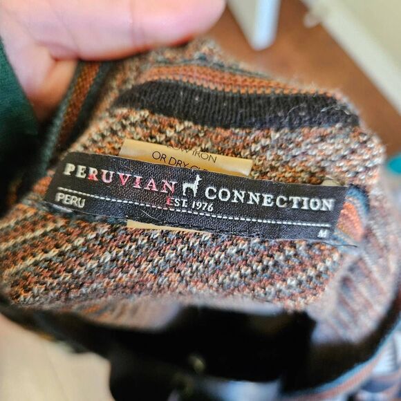 Peruvian Connection Open-Front Cardigan - Picture 6 of 8